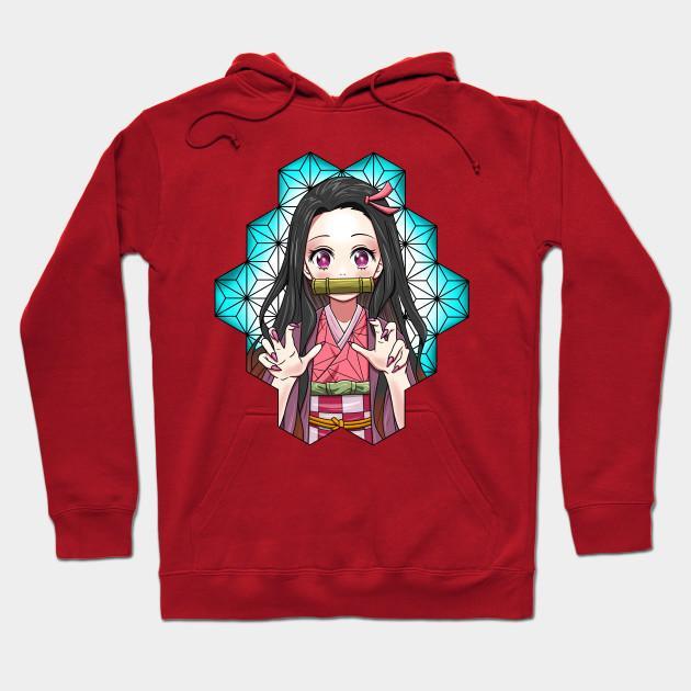 Nezuko Kamado - Demon Slayer - Kimetsu No Yaiba Pullover Hoodie Sweatshirt V75