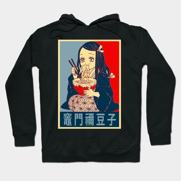 Nezuko Kamado - Demon Slayer - Kimetsu No Yaiba Pullover Hoodie Sweatshirt V9