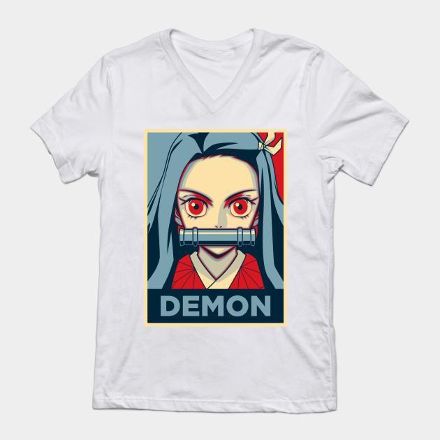 Nezuko Kamado - Demon Slayer - Kimetsu No Yaiba T-Shirt V102 - Image 2