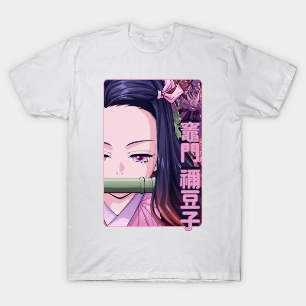 Nezuko Kamado - Demon Slayer - Kimetsu No Yaiba T-Shirt V105