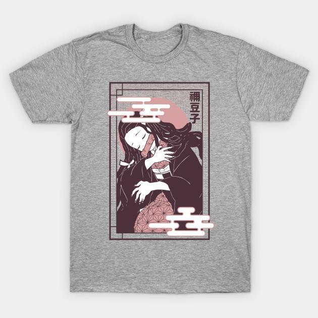 Nezuko Kamado - Demon Slayer - Kimetsu No Yaiba T-Shirt V106