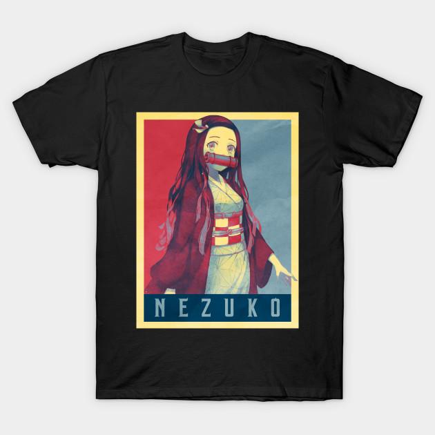 Nezuko Kamado - Demon Slayer - Kimetsu No Yaiba T-Shirt V108