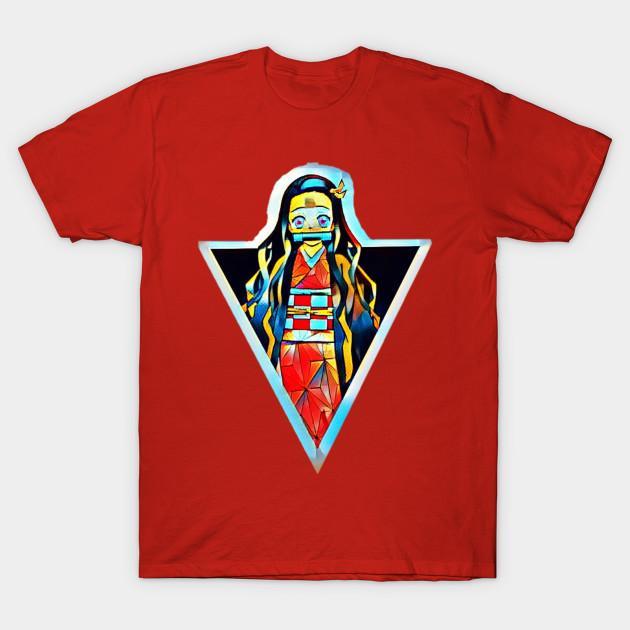 Nezuko Kamado - Demon Slayer - Kimetsu No Yaiba T-Shirt V109