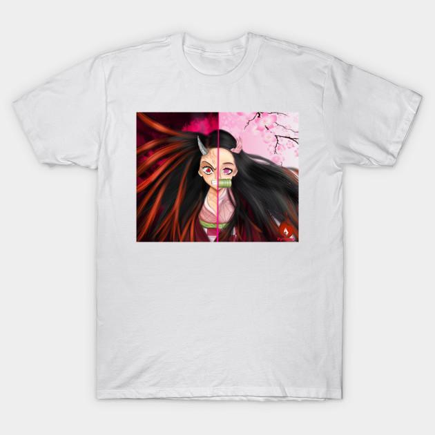 Nezuko Kamado - Demon Slayer - Kimetsu No Yaiba T-Shirt V11