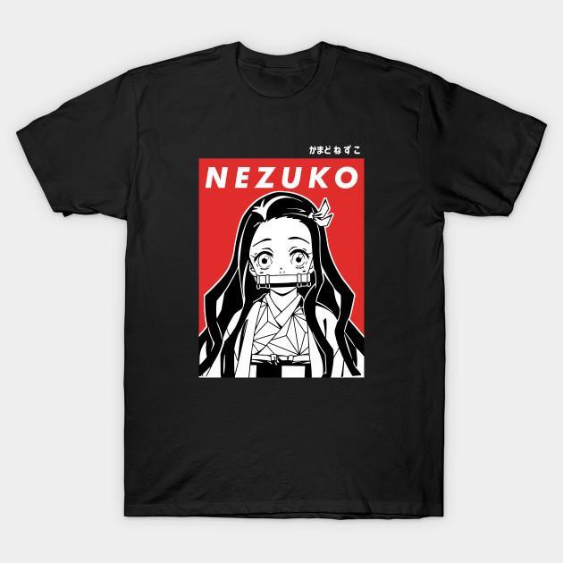 Nezuko Kamado - Demon Slayer - Kimetsu No Yaiba T-Shirt V110