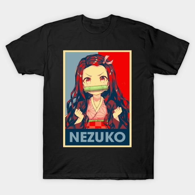 Nezuko Kamado - Demon Slayer - Kimetsu No Yaiba T-Shirt V111