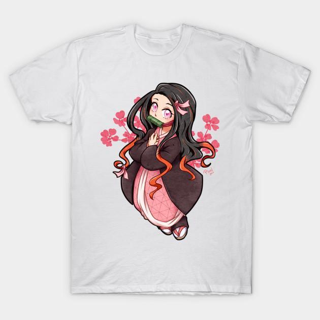 Nezuko Kamado - Demon Slayer - Kimetsu No Yaiba T-Shirt V12