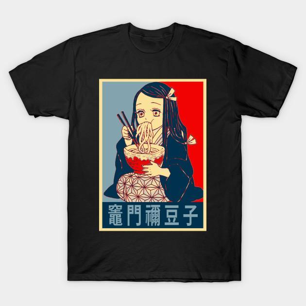 Nezuko Kamado - Demon Slayer - Kimetsu No Yaiba T-Shirt V15