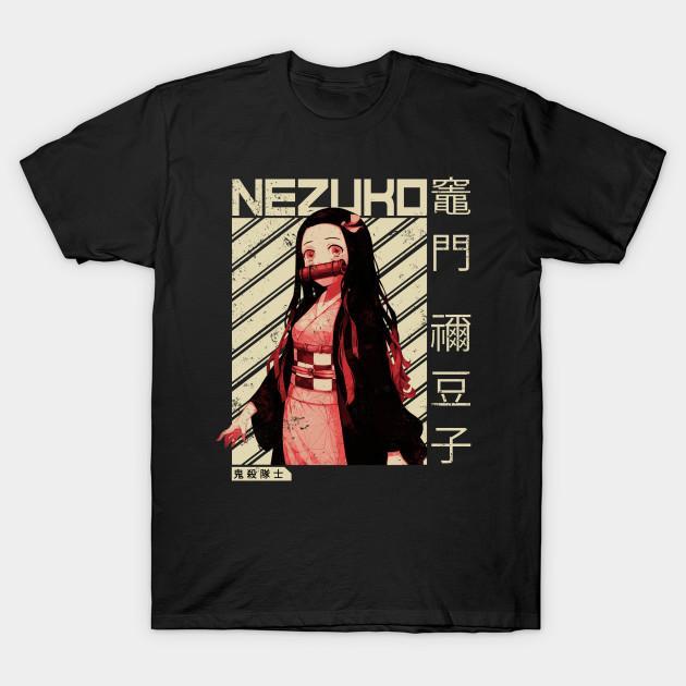 Nezuko Kamado - Demon Slayer - Kimetsu No Yaiba T-Shirt V16