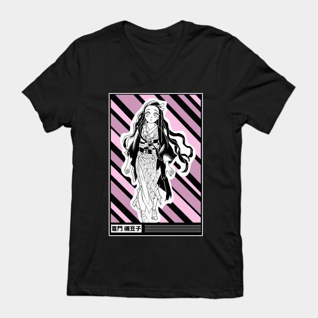 Nezuko Kamado - Demon Slayer - Kimetsu No Yaiba T-Shirt V26