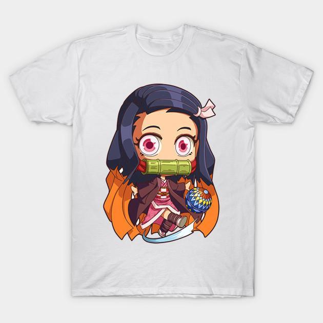 Nezuko Kamado - Demon Slayer - Kimetsu No Yaiba T-Shirt V27