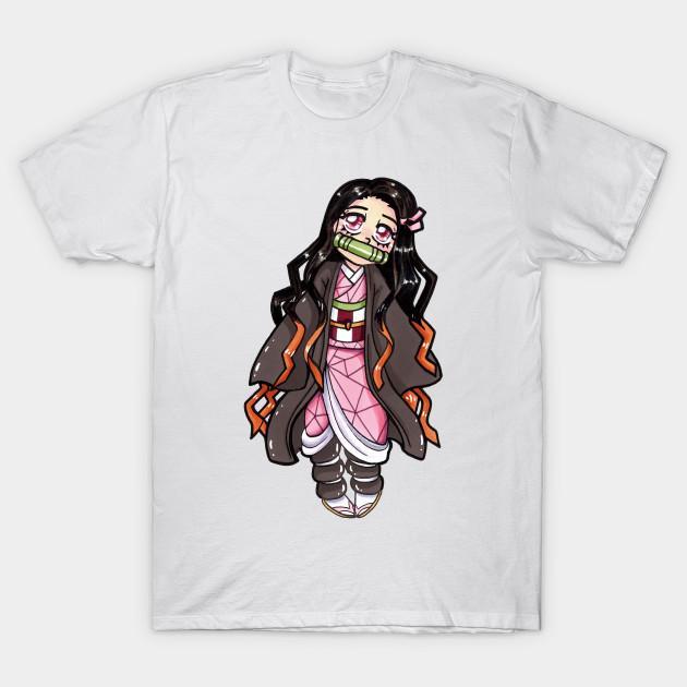 Nezuko Kamado - Demon Slayer - Kimetsu No Yaiba T-Shirt V30