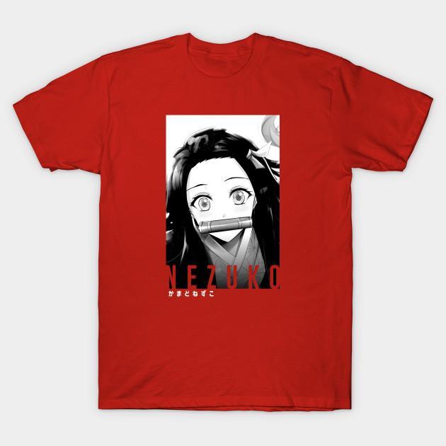 Nezuko Kamado - Demon Slayer - Kimetsu No Yaiba T-Shirt V34
