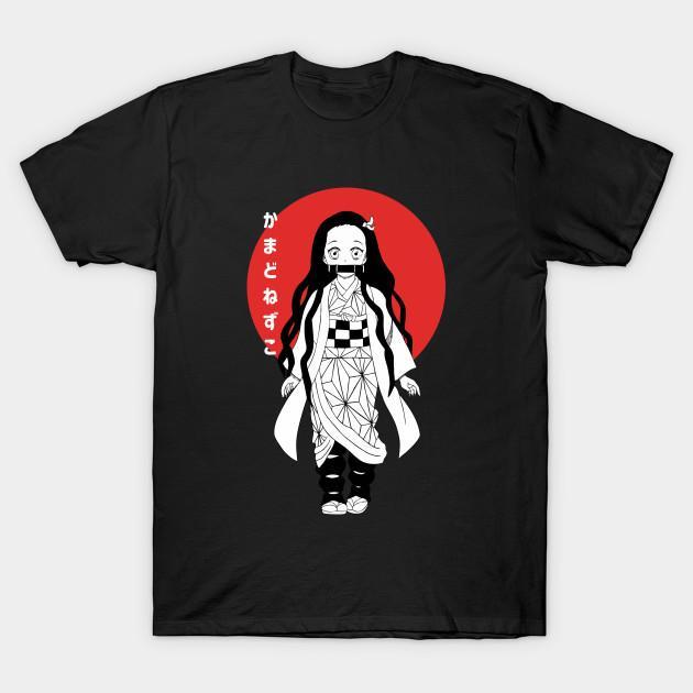 Nezuko Kamado - Demon Slayer - Kimetsu No Yaiba T-Shirt V36