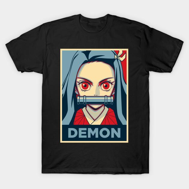 Nezuko Kamado - Demon Slayer - Kimetsu No Yaiba T-Shirt V37