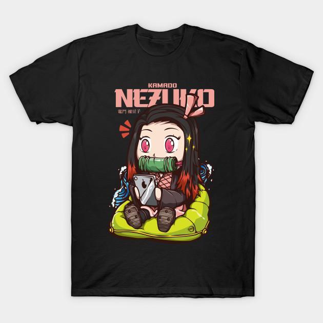 Nezuko Kamado - Demon Slayer - Kimetsu No Yaiba T-Shirt V39