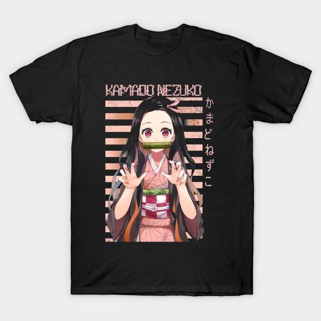 Nezuko Kamado - Demon Slayer - Kimetsu No Yaiba T-Shirt V44