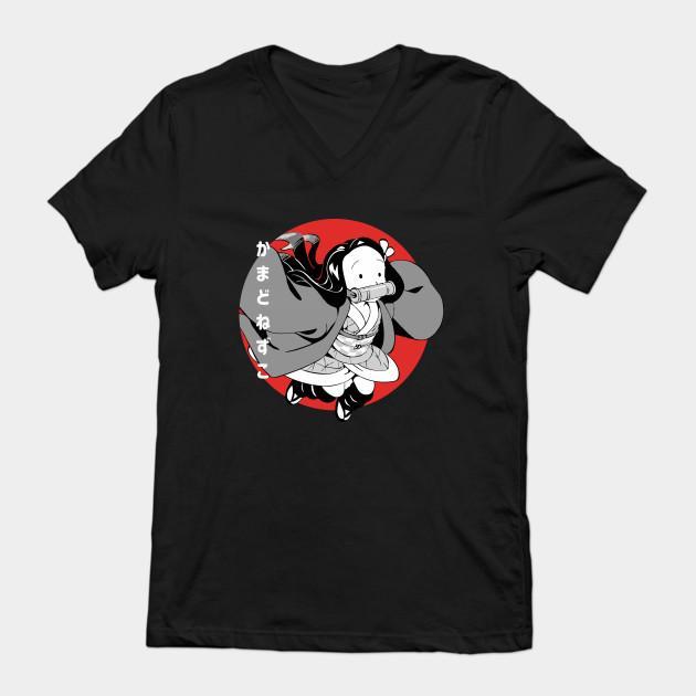 Nezuko Kamado - Demon Slayer - Kimetsu No Yaiba T-Shirt V49 - Image 2