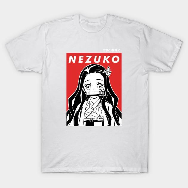 Nezuko Kamado - Demon Slayer - Kimetsu No Yaiba T-Shirt V58