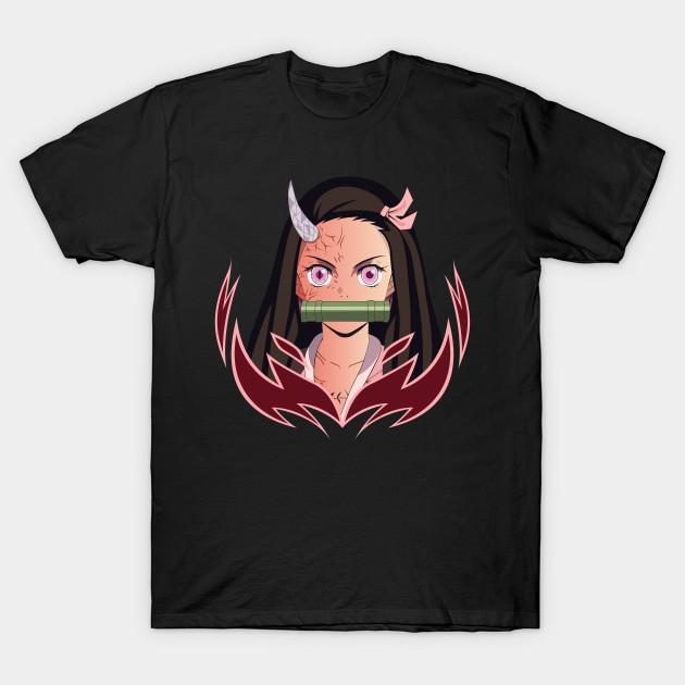 Nezuko Kamado - Demon Slayer - Kimetsu No Yaiba T-Shirt V6