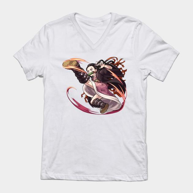 Nezuko Kamado - Demon Slayer - Kimetsu No Yaiba T-Shirt V62 - Image 2