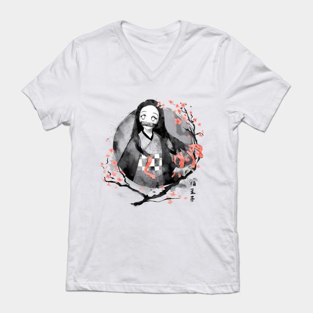 Nezuko Kamado - Demon Slayer - Kimetsu No Yaiba T-Shirt V63 - Image 2
