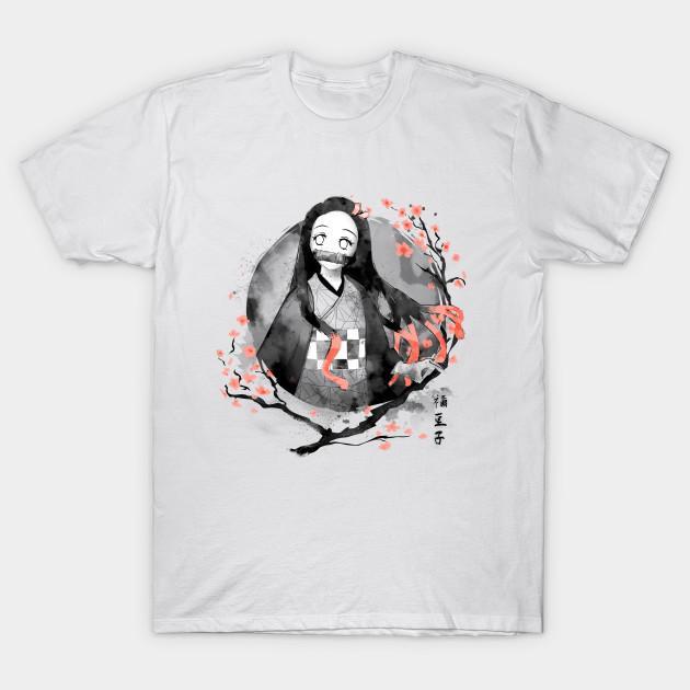 Nezuko Kamado - Demon Slayer - Kimetsu No Yaiba T-Shirt V63