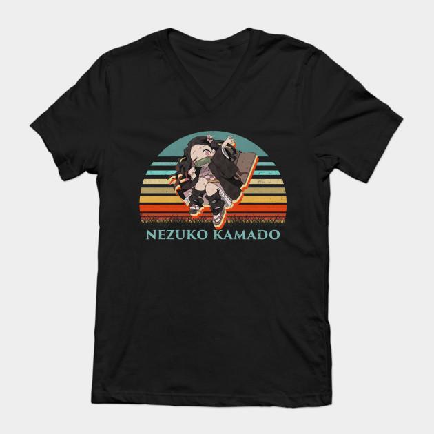 Nezuko Kamado - Demon Slayer - Kimetsu No Yaiba T-Shirt V64 - Image 2