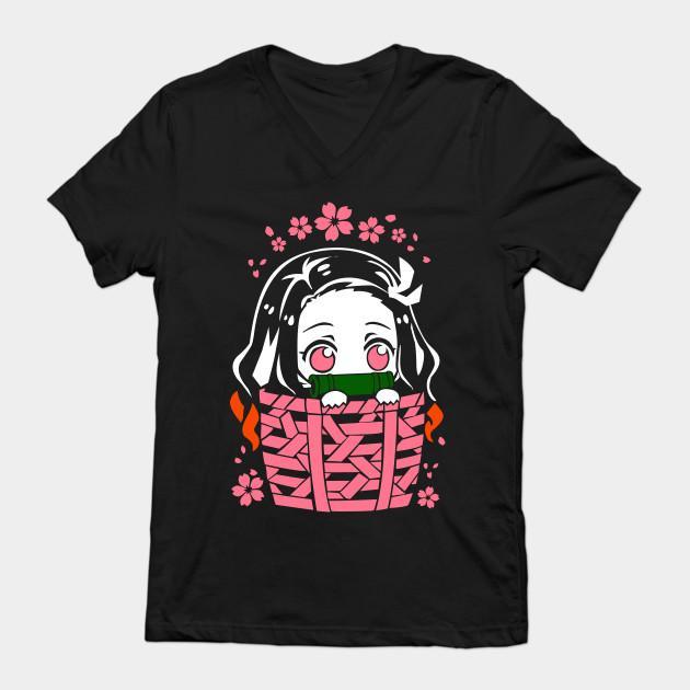 Nezuko Kamado - Demon Slayer - Kimetsu No Yaiba T-Shirt V67 - Image 2