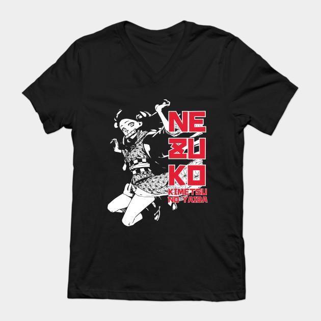 Nezuko Kamado - Demon Slayer - Kimetsu No Yaiba T-Shirt V70 - Image 2