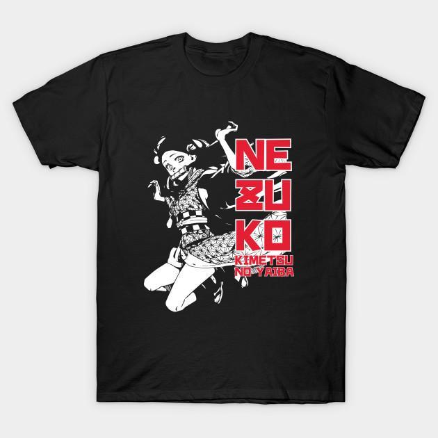 Nezuko Kamado - Demon Slayer - Kimetsu No Yaiba T-Shirt V70