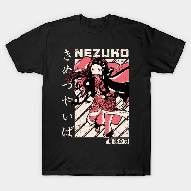 Nezuko Kamado - Demon Slayer - Kimetsu No Yaiba T-Shirt V71