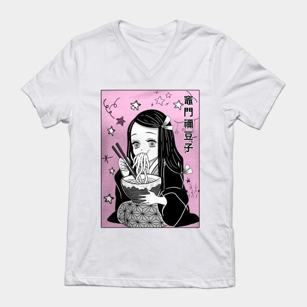 Nezuko Kamado - Demon Slayer - Kimetsu No Yaiba T-Shirt V72 - Image 2