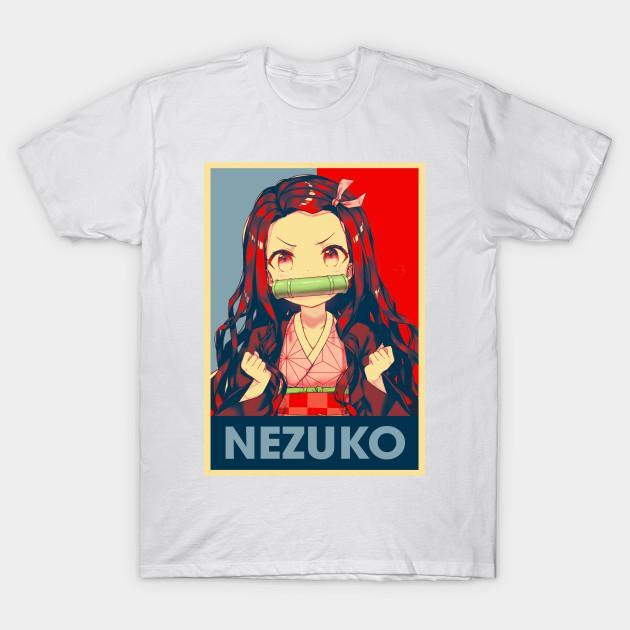 Nezuko Kamado - Demon Slayer - Kimetsu No Yaiba T-Shirt V73