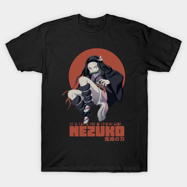Nezuko Kamado - Demon Slayer - Kimetsu No Yaiba T-Shirt V8