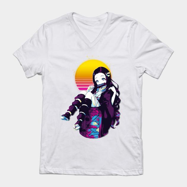 Nezuko Kamado - Demon Slayer - Kimetsu No Yaiba T-Shirt V80 - Image 2