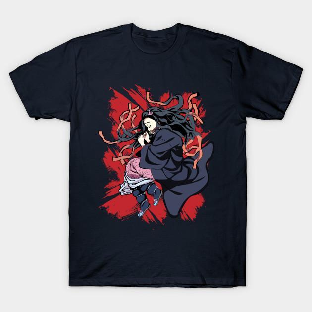 Nezuko Kamado - Demon Slayer - Kimetsu No Yaiba T-Shirt V9