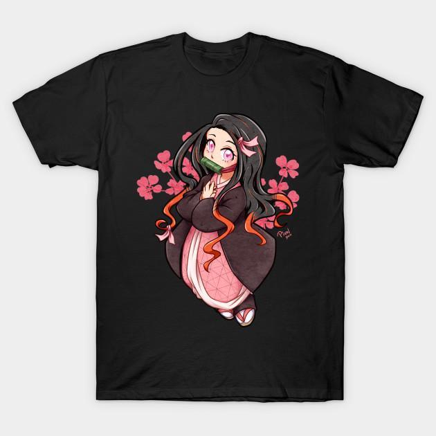 Nezuko Kamado - Demon Slayer - Kimetsu No Yaiba T-Shirt V91