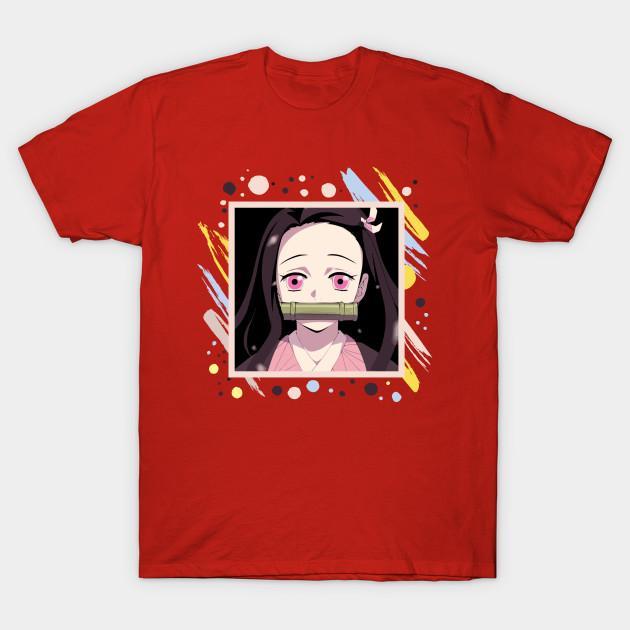 Nezuko Kamado - Demon Slayer - Kimetsu No Yaiba T-Shirt V99