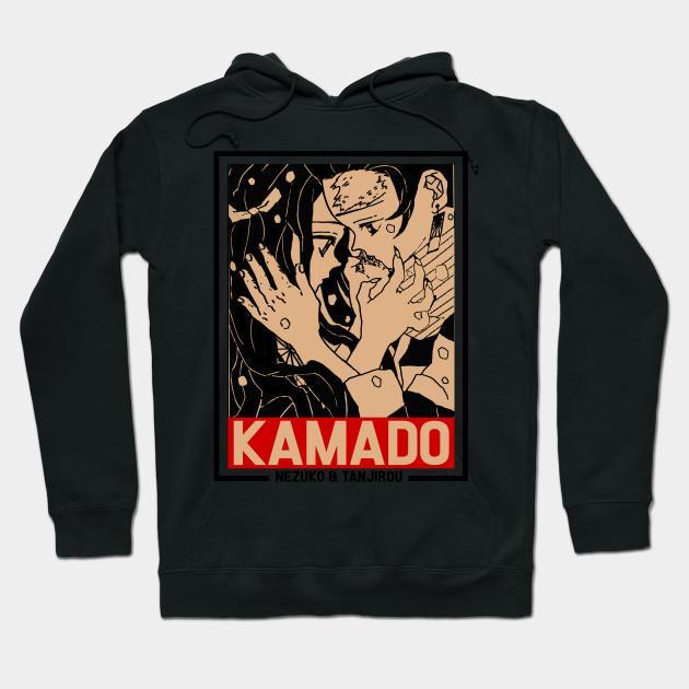Nezuko Tanjiro - Demon Slayer - Kimetsu No Yaiba Pullover Hoodie Sweatshirt V3
