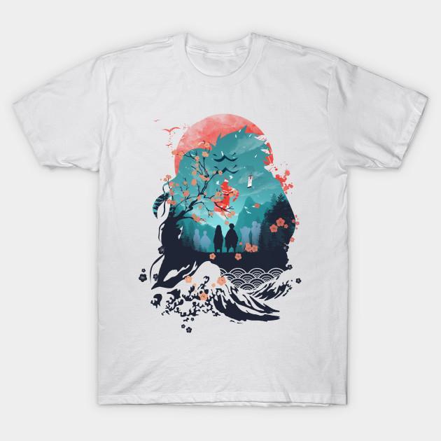 Nezuko Tanjiro - Demon Slayer - Kimetsu No Yaiba T-Shirt V12