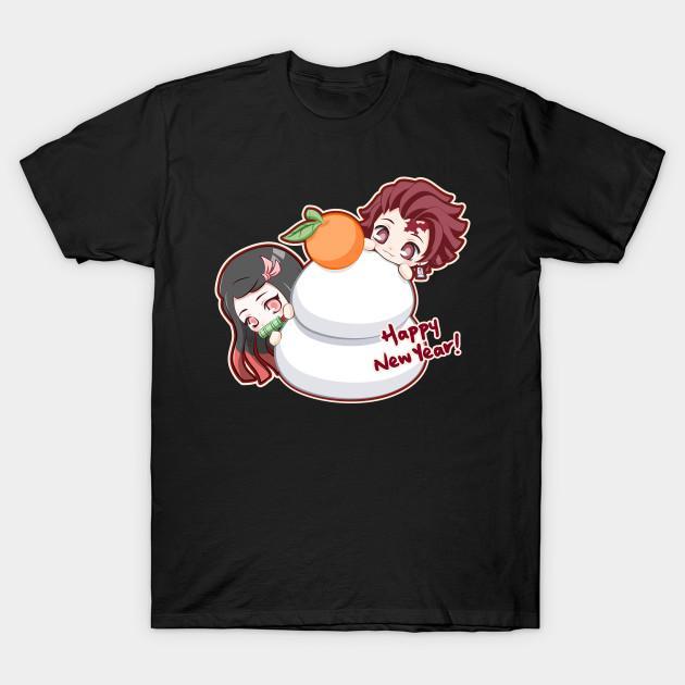 Nezuko Tanjiro - Demon Slayer - Kimetsu No Yaiba T-Shirt V21