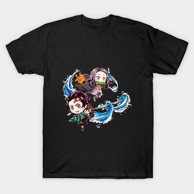 Nezuko Tanjiro - Demon Slayer - Kimetsu No Yaiba T-Shirt V22