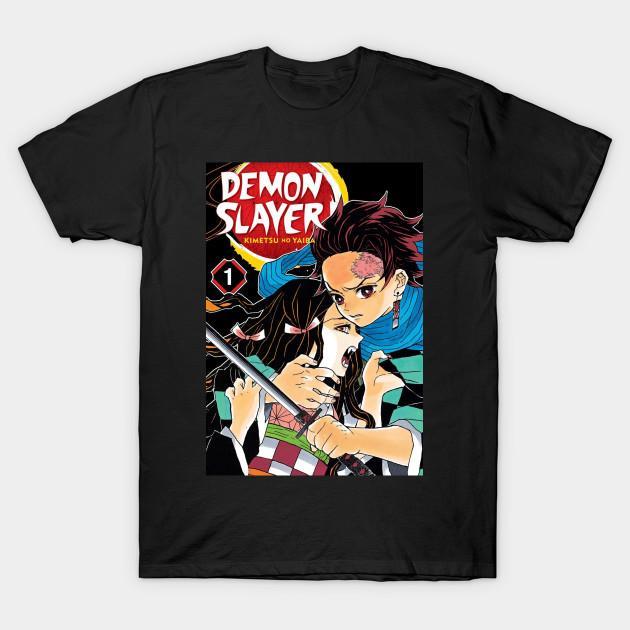 Nezuko Tanjiro - Demon Slayer - Kimetsu No Yaiba T-Shirt V6