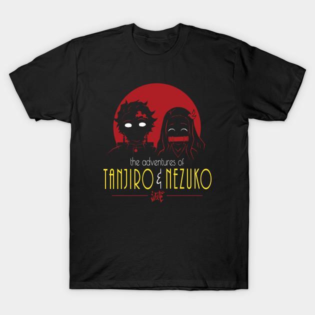 Nezuko Tanjiro - Demon Slayer - Kimetsu No Yaiba T-Shirt V9