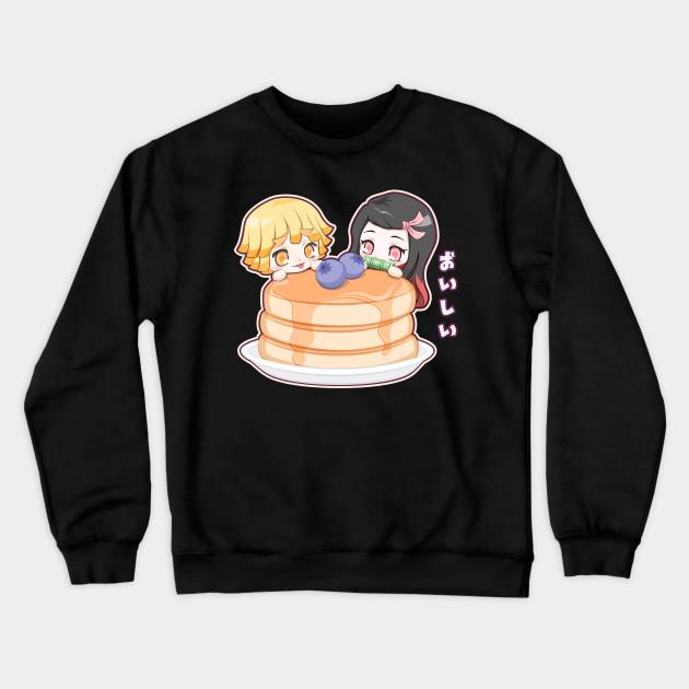 Nezuko Zenitsu - Demon Slayer - Kimetsu No Yaiba Pullover Hoodie Sweatshirt V1 - Image 2