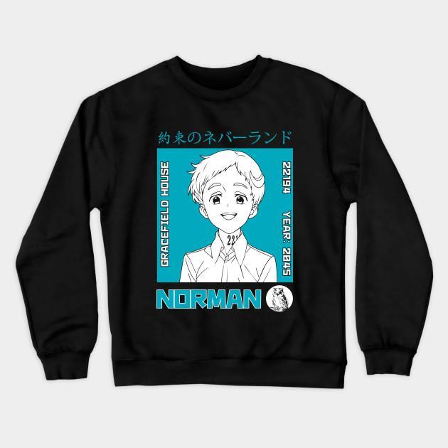 Norman - The Promised Neverland - Yakusoku No Neverland Pullover Hoodie Sweatshirt V6 - Image 2