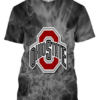 Ohio State Buckeyes Logo 3D Printed T-Shirt