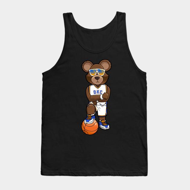 Oklahoma City Thunder Basketball Tank Top V1 - Image 2