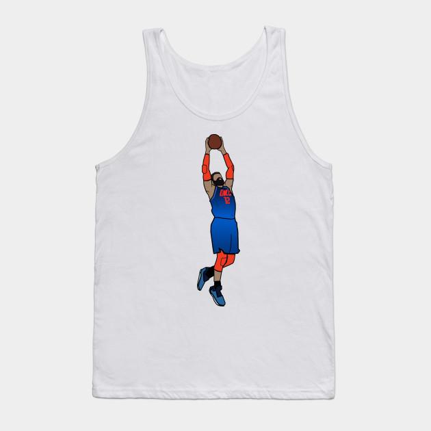 Oklahoma City Thunder Basketball Tank Top V4